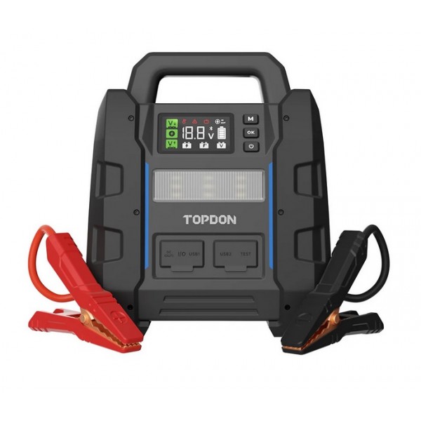 Automobilio užvedimo įrenginys (booster) V4500 Plus su akumuliatoriaus testavimo funkcija Automobilio užvedimo įrenginys (booster) V4500 Plus su akumuliatoriaus testavimo funkcija